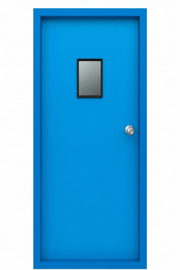 Metal Lead Line Door