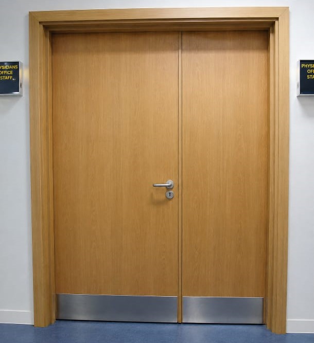 Wooden Lead Line Door